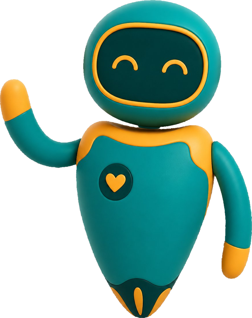 ARVO mascot waving